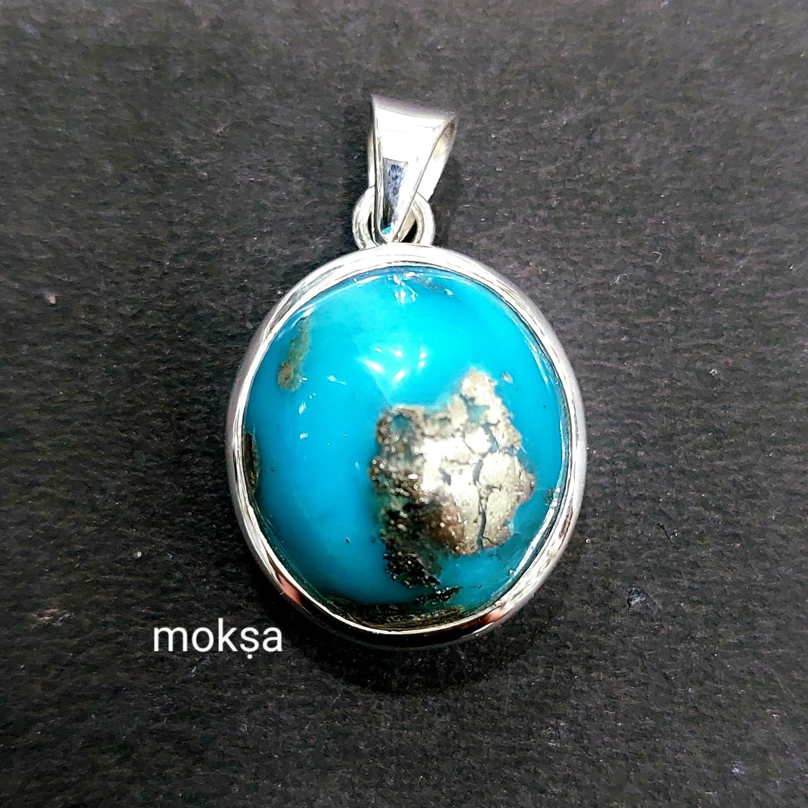 The Markum Turquoise Pendant – Calli Co. Silver