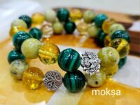 Diabetes management crystal bracelet - 1pc