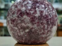 Lepidolite crystal Sphere - 1pc