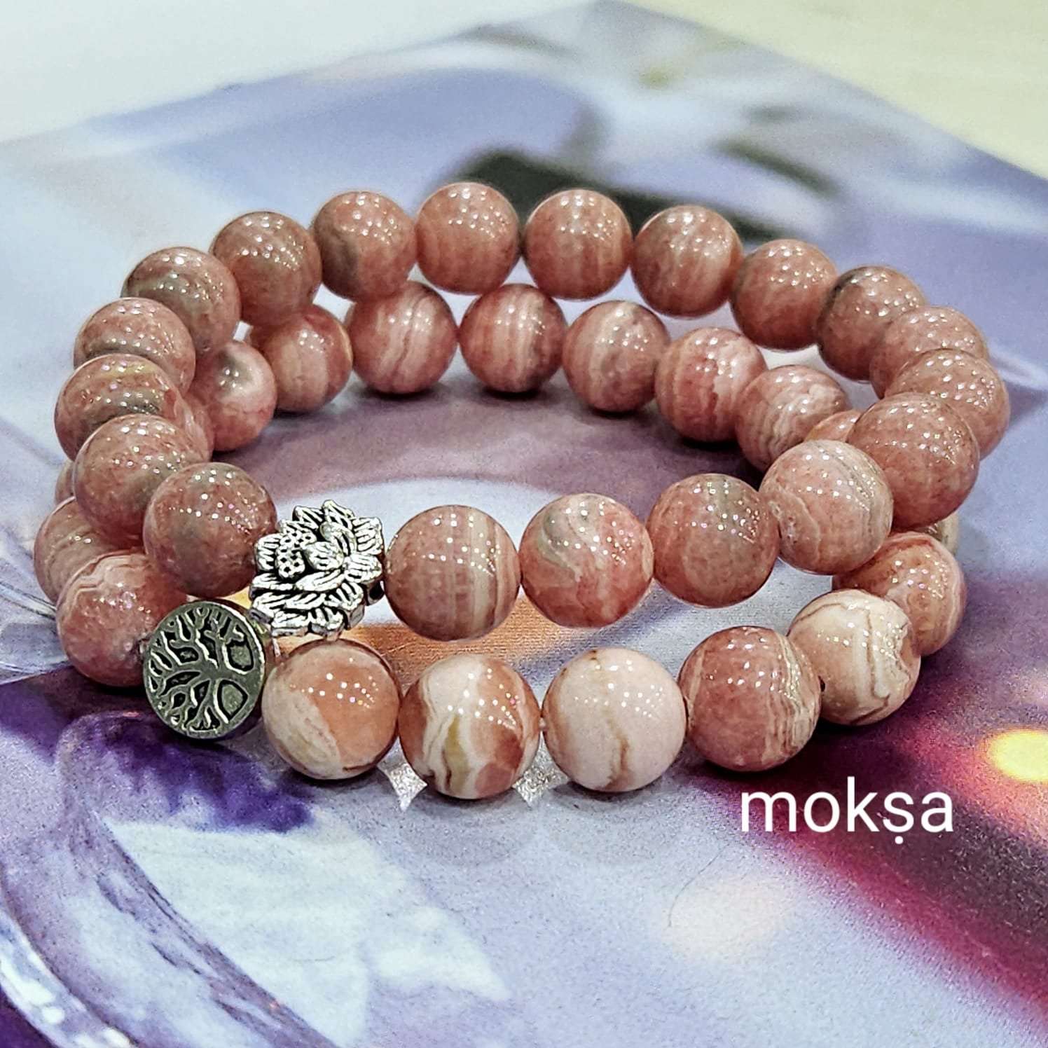 Buy Rose Quartz Crystal Healing Bracelet For Self Esteem & Self Love Online  in India - Mypoojabox.in