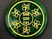 Green Aventurine Coasters for  Prosperity - 1pc