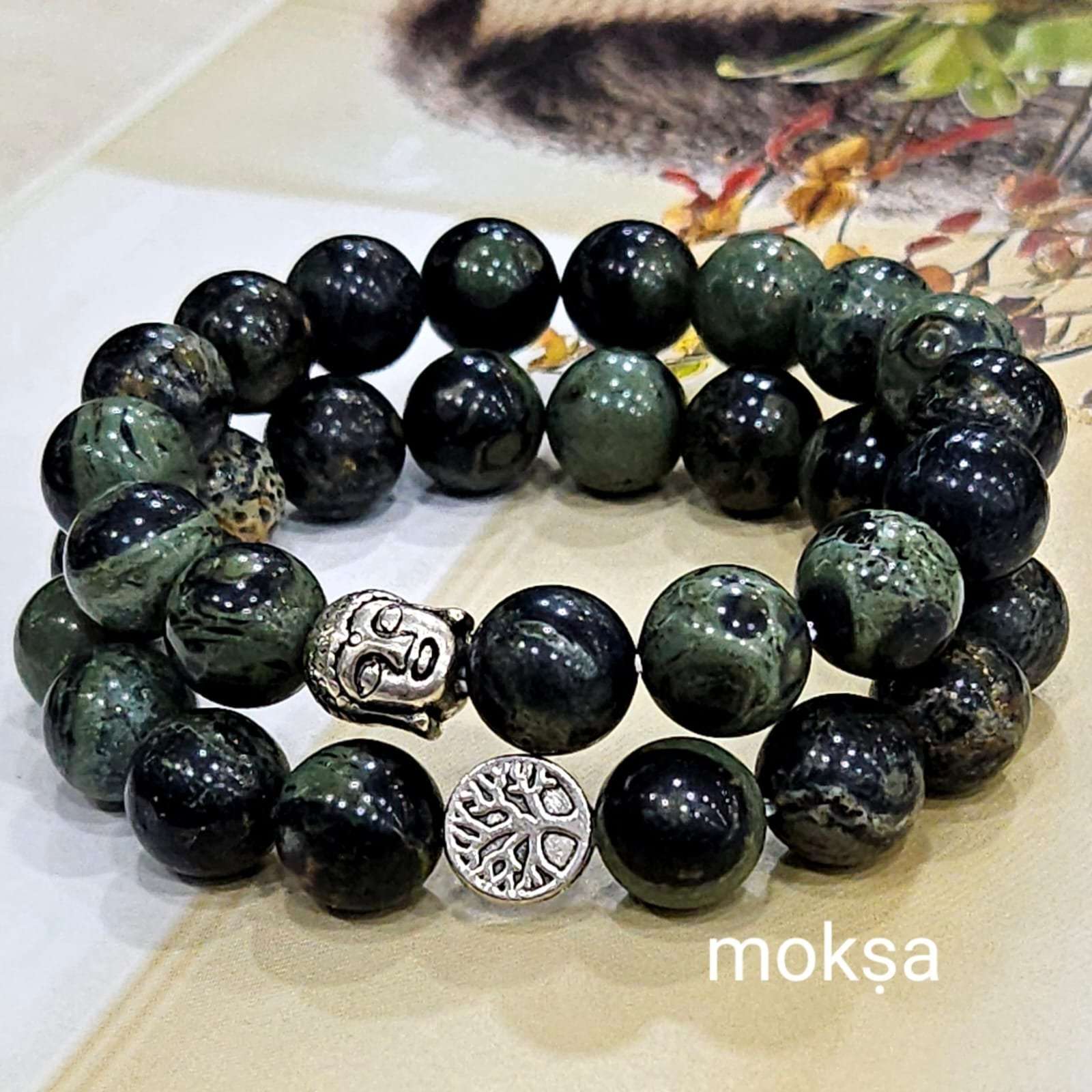 Kambaba on sale jasper bracelet