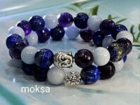 Migraine mitigation crystal bracelet - 1pc