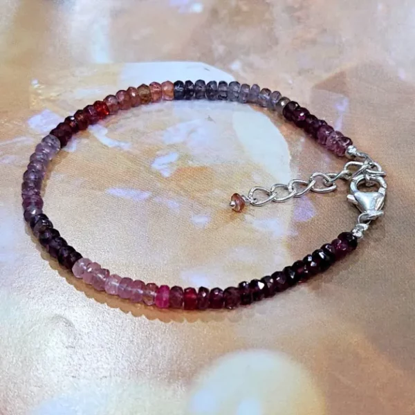 Multicolor Spinel Bracelet