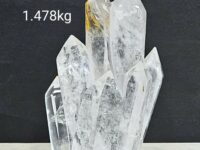 Himalayan Clear Quartz crystal Soulmate Twins and Family clusters - 1pc
