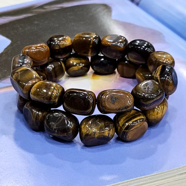 Tigerseye tumbled bracelet