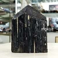 Black tourmaline tower for protection  - 1 pc