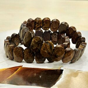 bronzite-bracelet-faceted-oval-protection-grounding