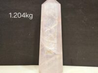 Rose quartz crystal Tower - 1pc