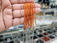 Hessonite 2mm faceted