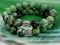 Variscite 10mm bracelet