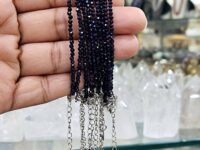 Blue goldstone 2mm faceted