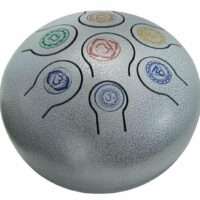 Happy Drum, Pan Drum, Tank Drum, Percussion Drum, Steel Tonque drum, Hand-pan, Steel Drum - 10inches - 1pc