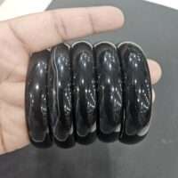 Banded Agate Crystal Bangles Bracelet - 1pc
