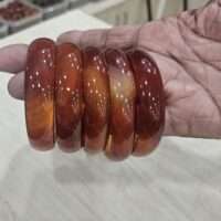 Carnelian Crystal Bangles Bracelet - 1pc