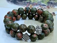 Psychic visionary Unakite crystal bracelet - 1pc