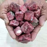 Thulite tumbled - 1pc