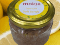Refreshing Lemon Bath Salt Scrub - 1pc