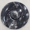 kuber stone orthoceras yin yang plate