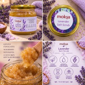 lavender salt scrub