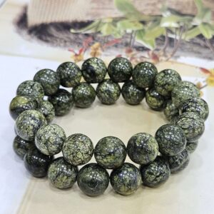 green-spot-jasper-bracelet-1pc