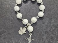 Mini Palm Rosary  (Christian  Catholic) - 1pc