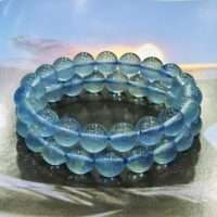 Rare Blue Fluorite bracelet - 1pc