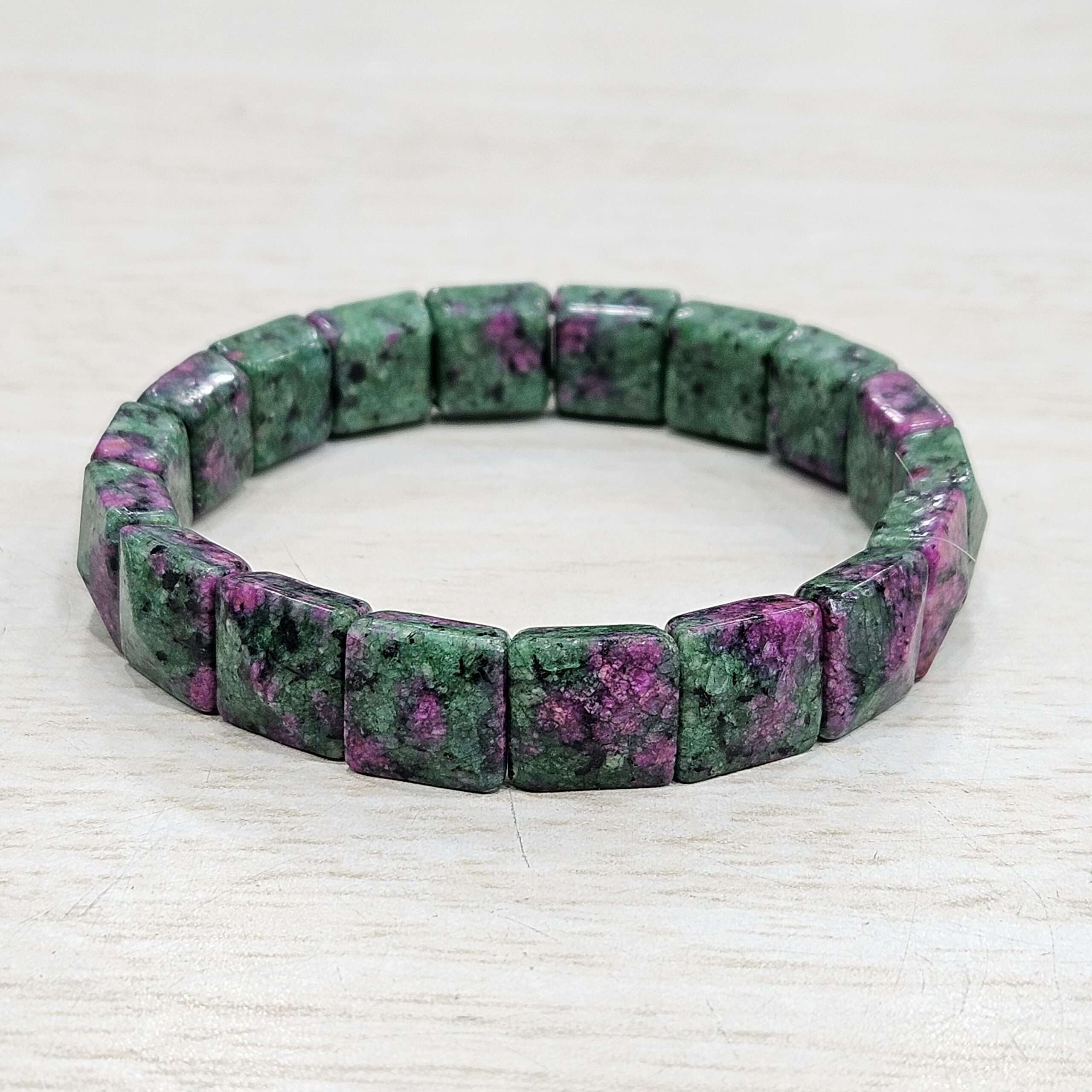 Ruby Zoisite Bracelet