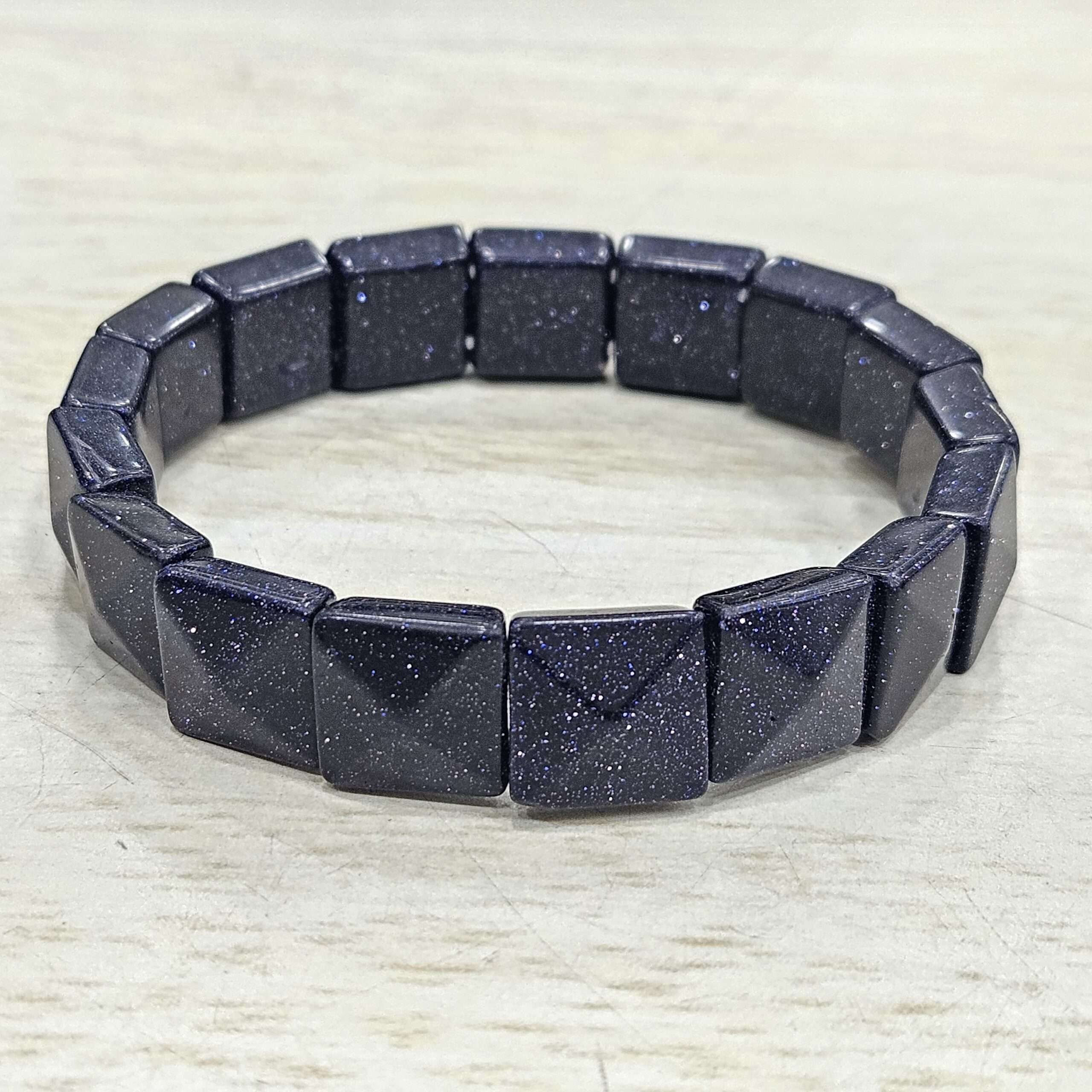 Blue Goldstone bracelet