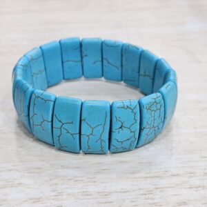 howlite-turquoise-bracelet-flat-rectangular