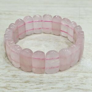 rose-quartz-bracelet-flat-faceted-oval