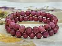 Emotional healing AAAAA Rhodonite 8mm bracelets - 1pc