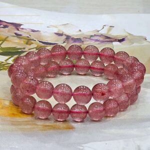 strawberry-quartz-bracelet-aaaaa-rounded-9-6mm-1pc
