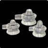 Clear quartz Shiva lingam