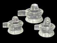 Powerful Clear quartz shiva lingam/Shiv ling - 1pc