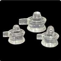 Powerful Clear quartz shiva lingam/Shiv ling - 1pc