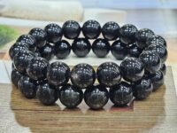 Hypersthene round bracelet - 10mm 1pc