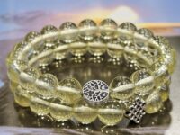 Good luck Lemon quartz bracelet - 1pc