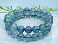 Blue Green fluorite bracelet - 1pc