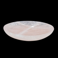Collector's special Rose quartz oval tray - 1pc