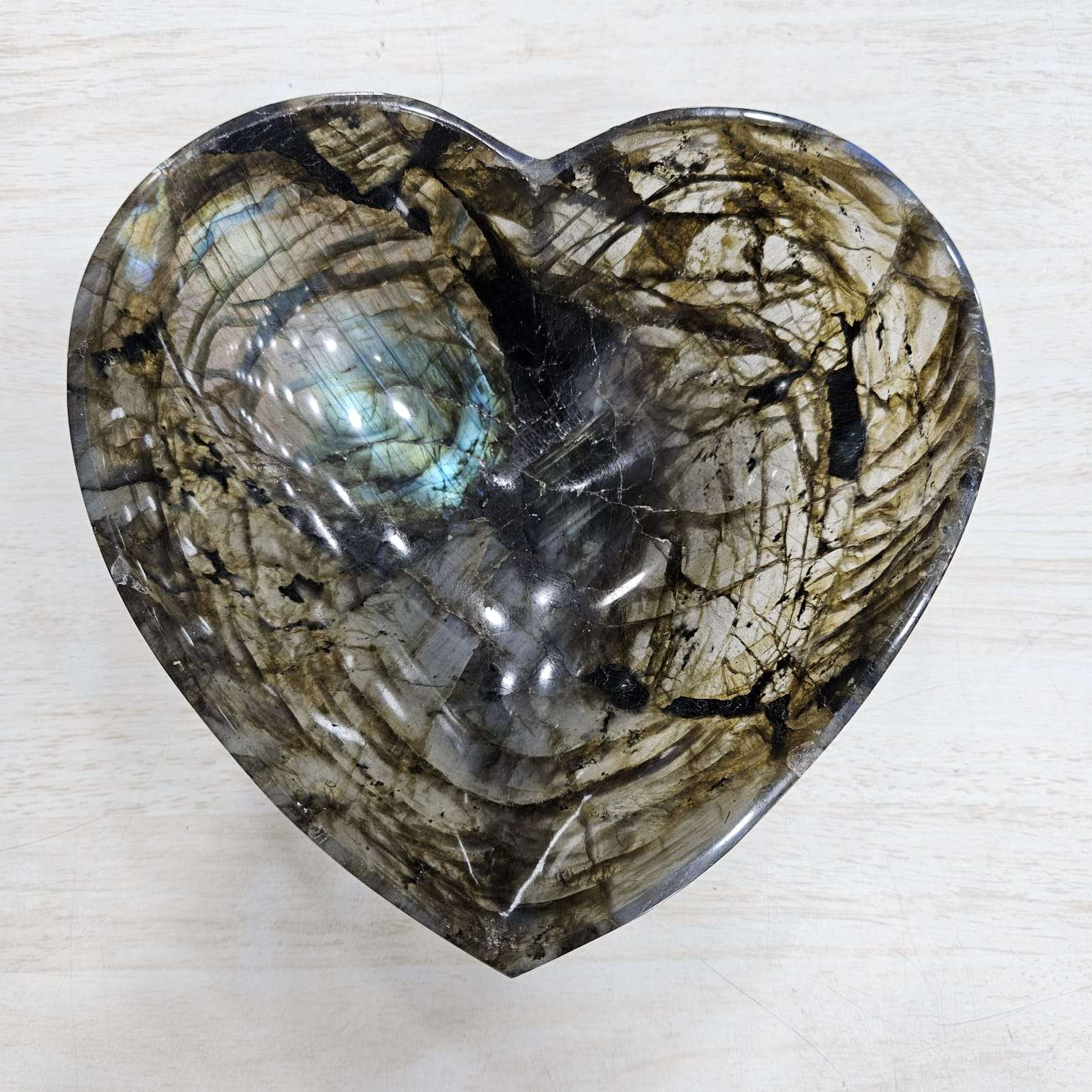 Labradorite Heart 492gms