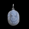 Angelite Ganesha Pendant