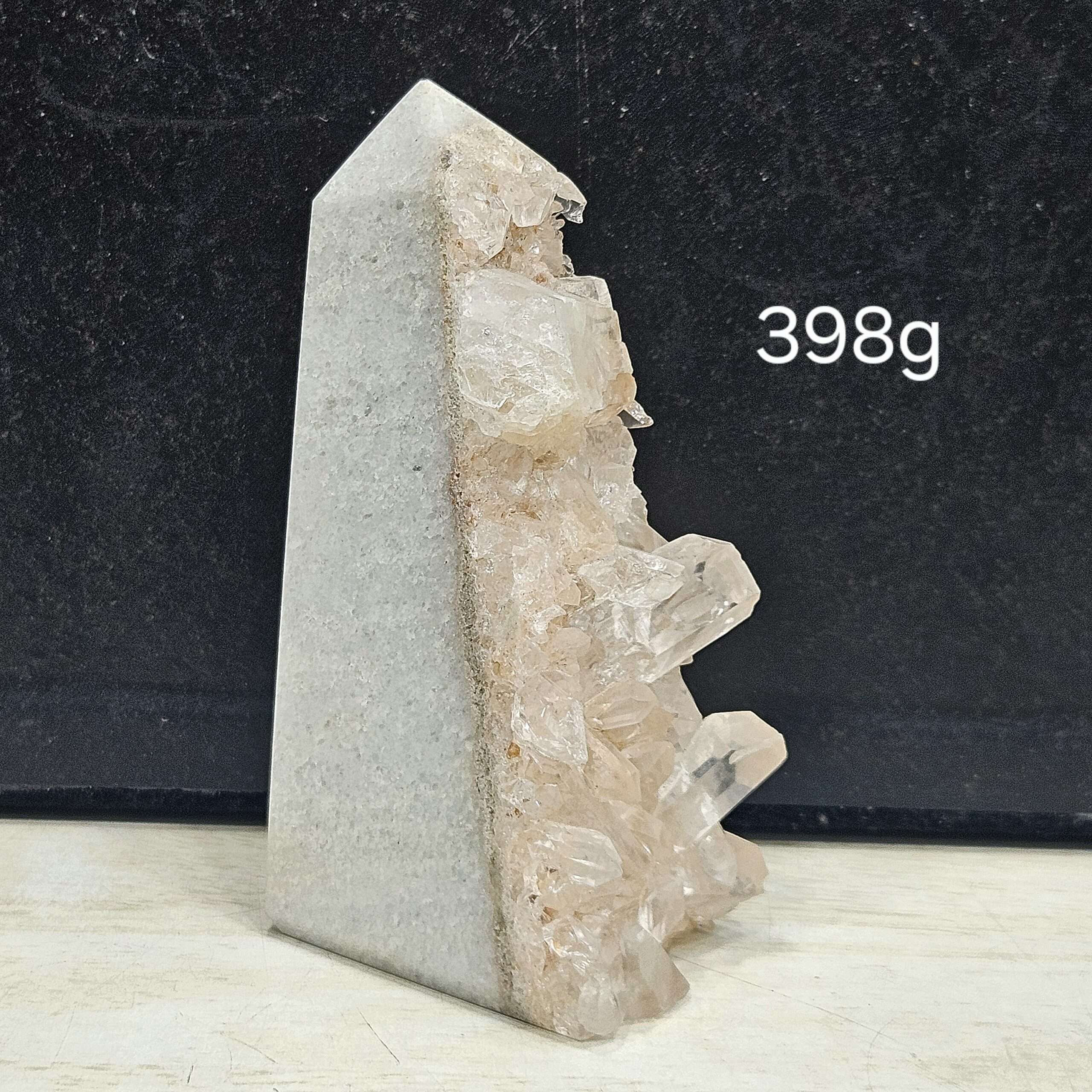 Clear Quartz Point 398gms