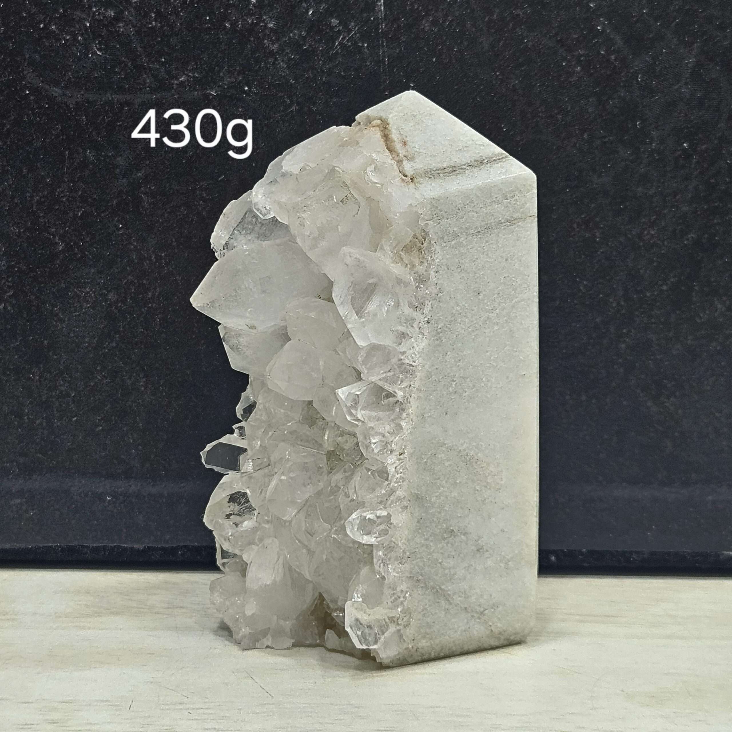 cqpoint430 Clear quartz Point 430gms