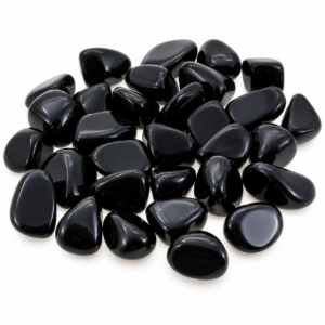 Black Obsidian Tumbled