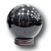 silver Sheen Obsidian Sphere 2 SilverSheen Obsidian Sphere