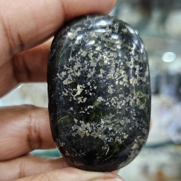 Serpentine with Pyrite