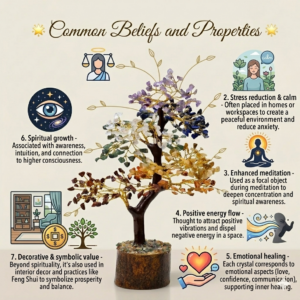 7 Chakra Crystal tree
