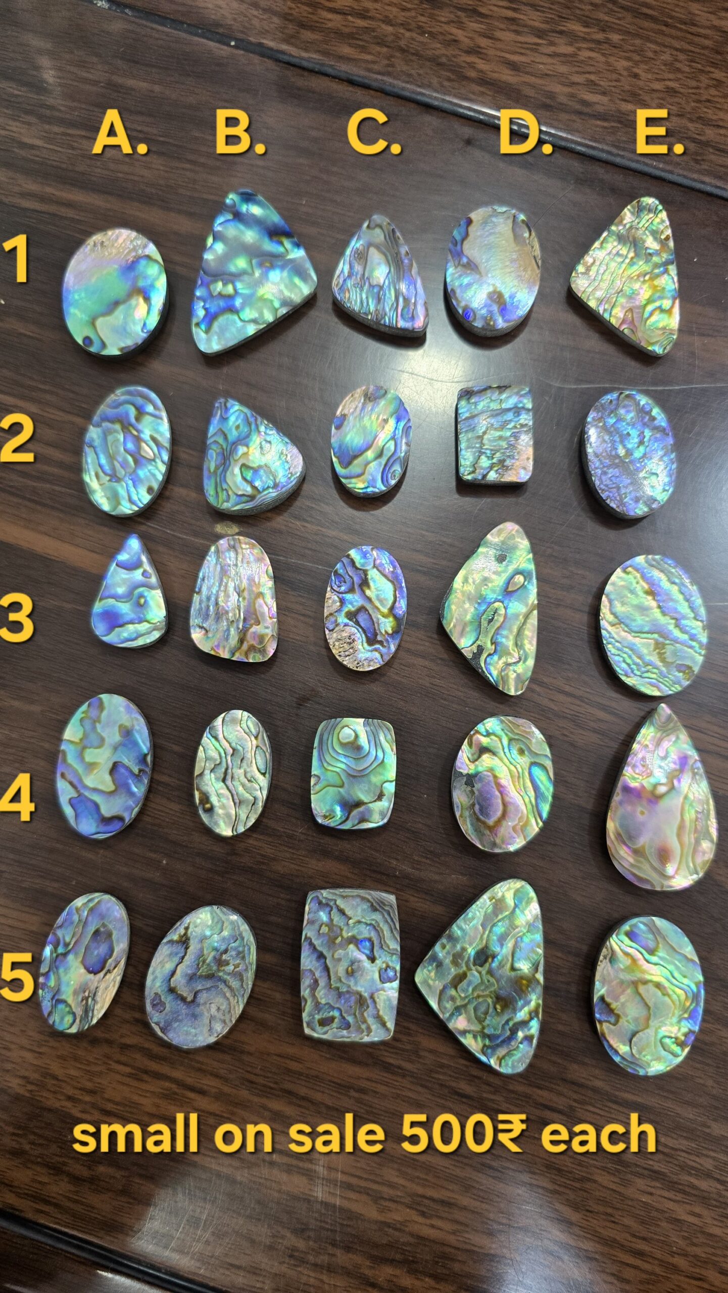 Abalone Shell Cabochon