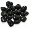 Natural Black Agate Tumbled Stones